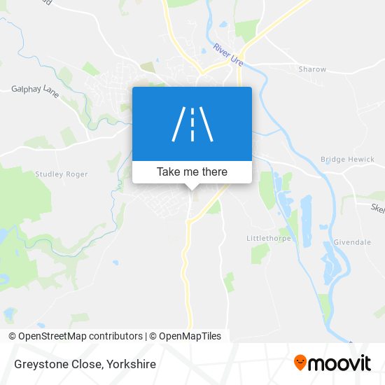 Greystone Close map