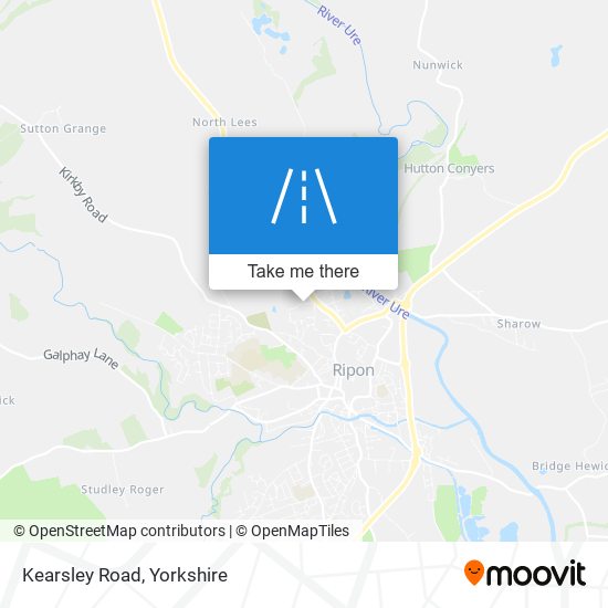 Kearsley Road map