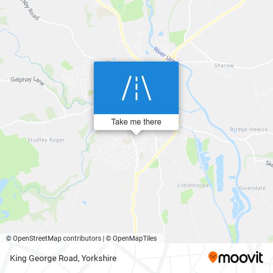 King George Road map