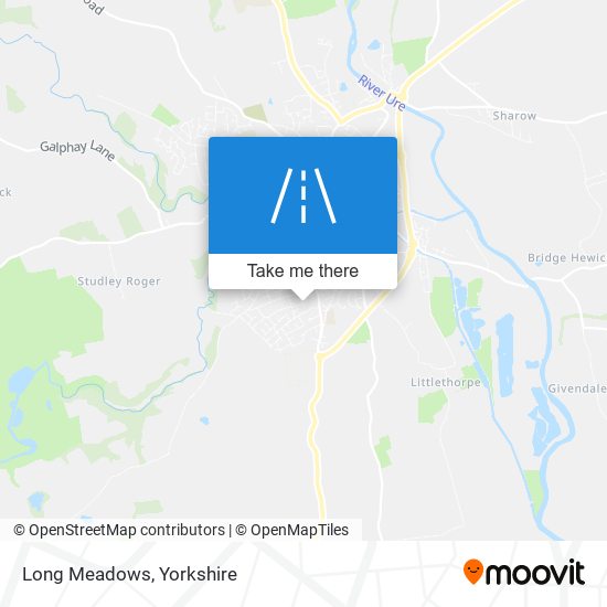 Long Meadows map