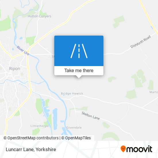 Luncarr Lane map