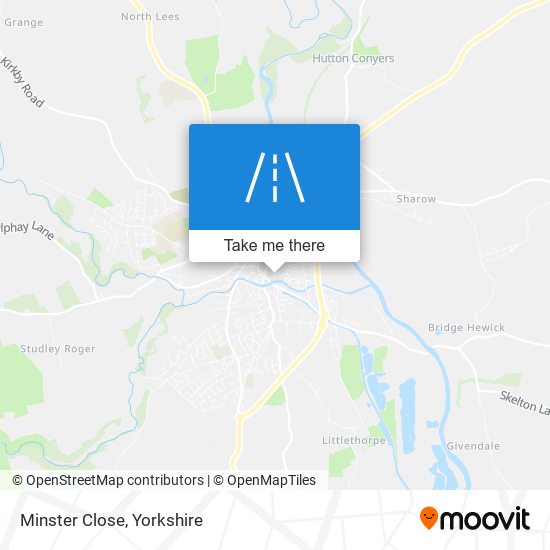 Minster Close map