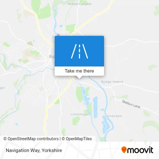 Navigation Way map