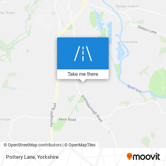 Pottery Lane map