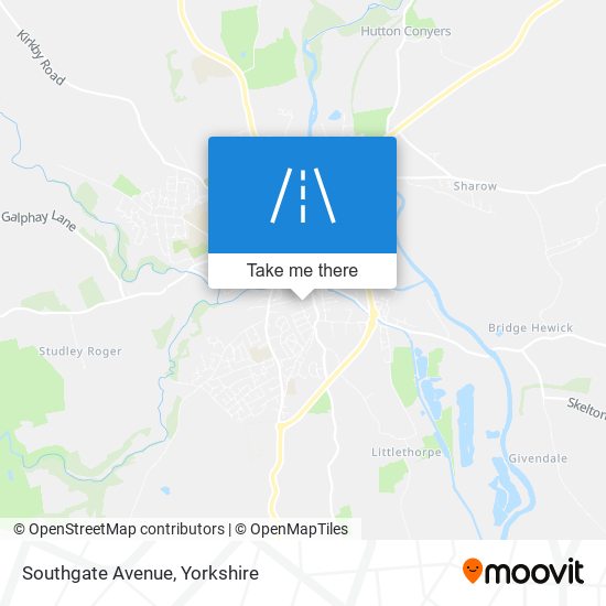 Southgate Avenue map