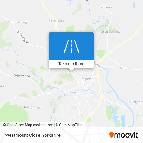 Westmount Close map