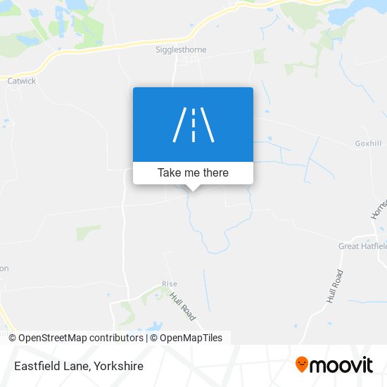 Eastfield Lane map