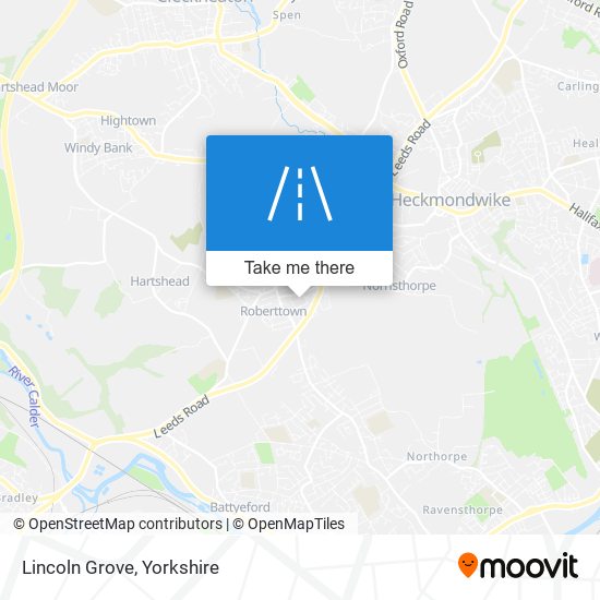 Lincoln Grove map