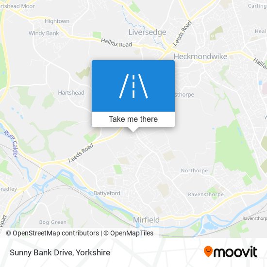 Sunny Bank Drive map
