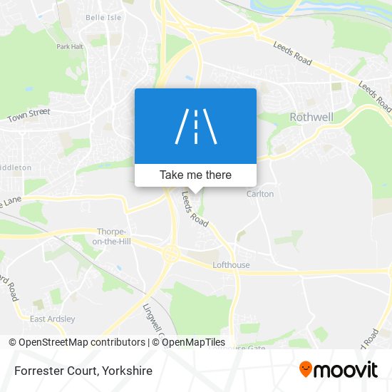 Forrester Court map