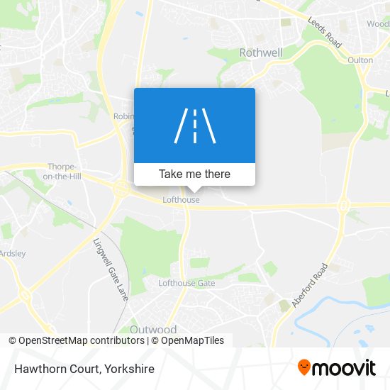 Hawthorn Court map