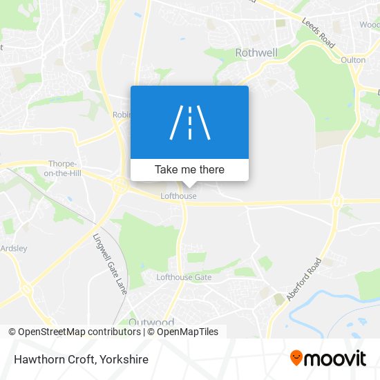 Hawthorn Croft map