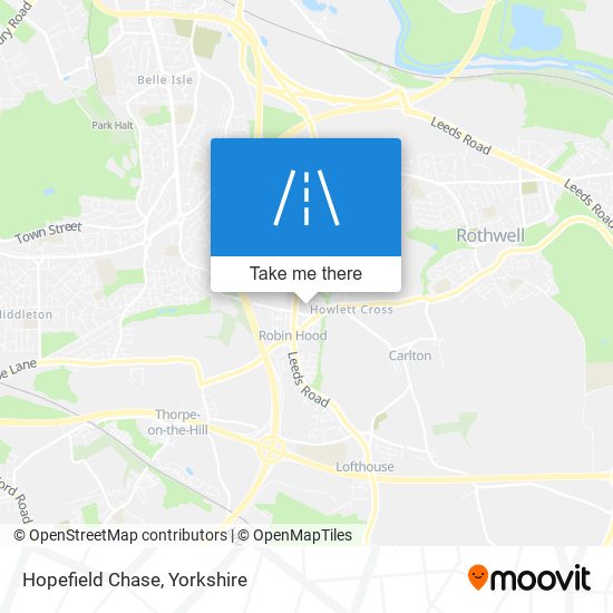 Hopefield Chase map