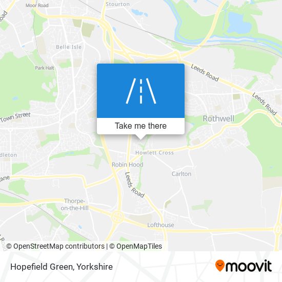 Hopefield Green map