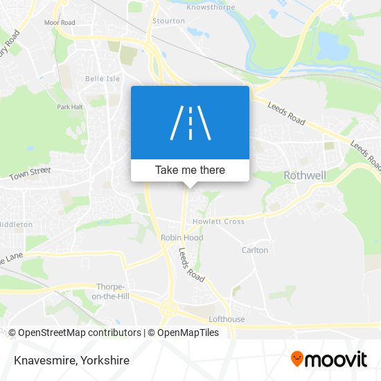 Knavesmire map
