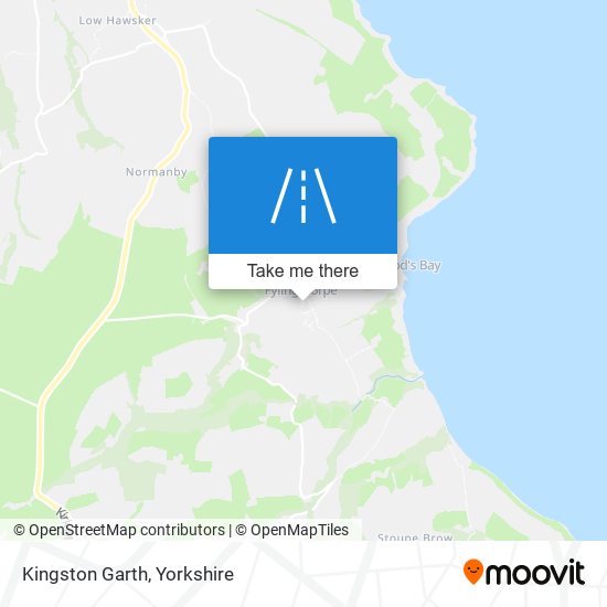 Kingston Garth map