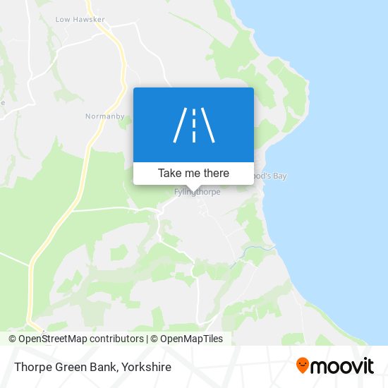 Thorpe Green Bank map