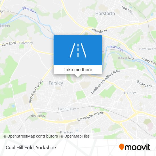 Coal Hill Fold map