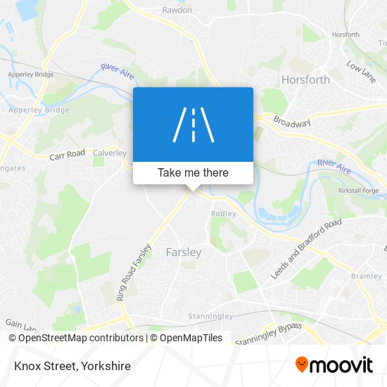 Knox Street map