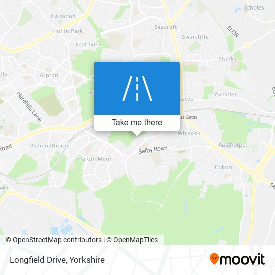 Longfield Drive map