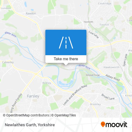Newlaithes Garth map