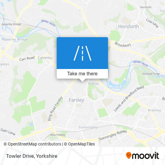 Towler Drive map