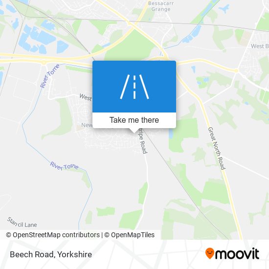 Beech Road map
