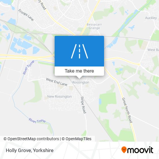 Holly Grove map