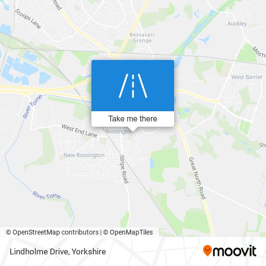 Lindholme Drive map