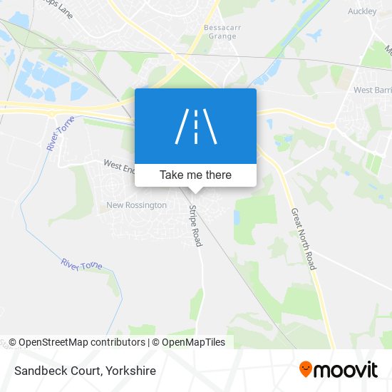 Sandbeck Court map