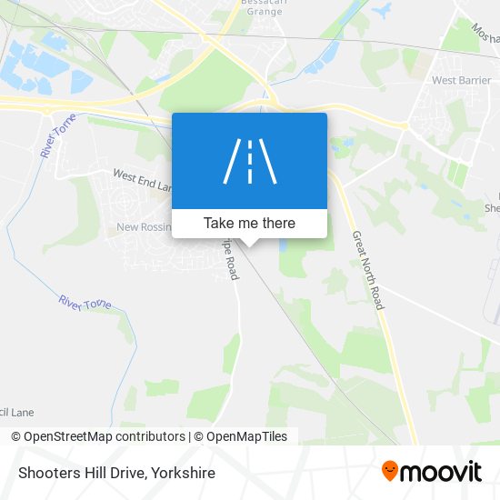 Shooters Hill Drive map