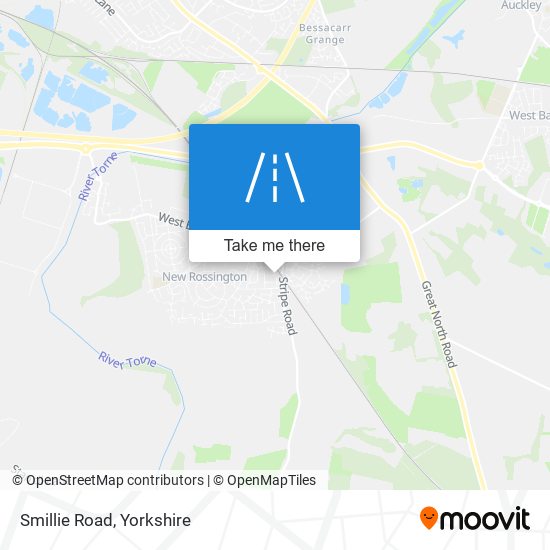 Smillie Road map