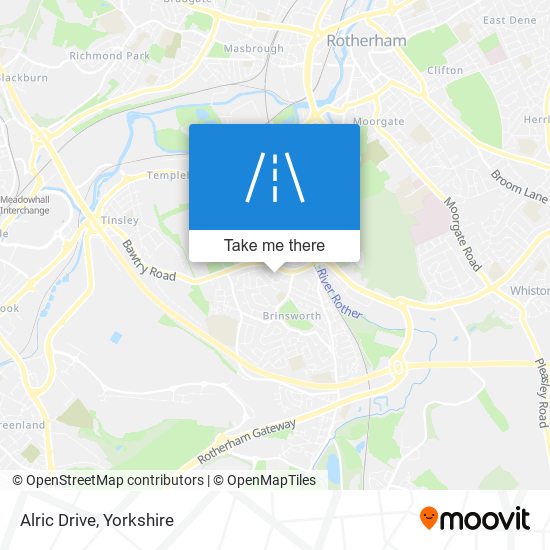 Alric Drive map
