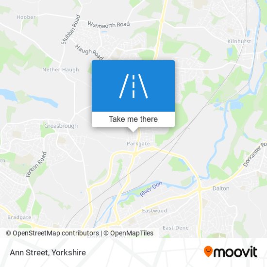 Ann Street map