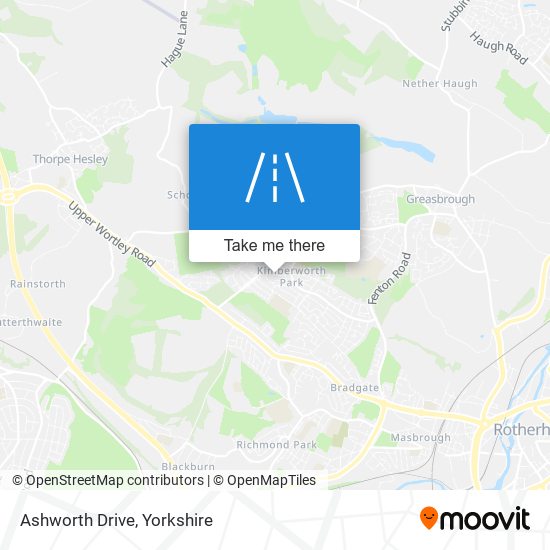 Ashworth Drive map