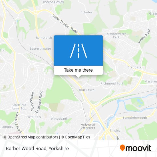 Barber Wood Road map