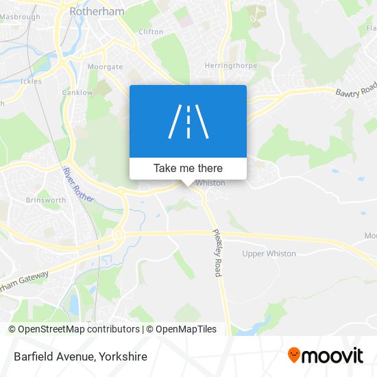 Barfield Avenue map