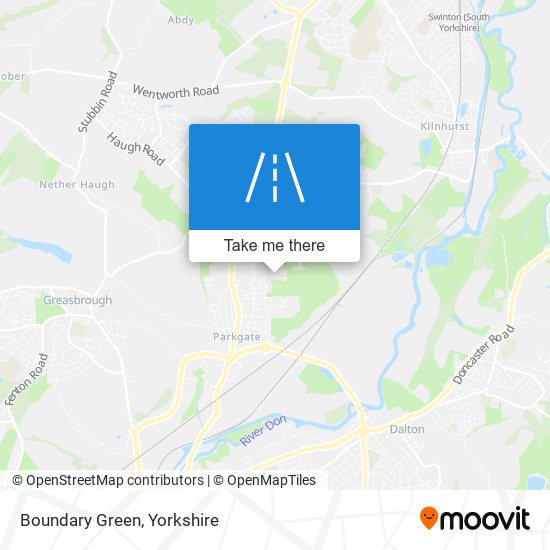 Boundary Green map