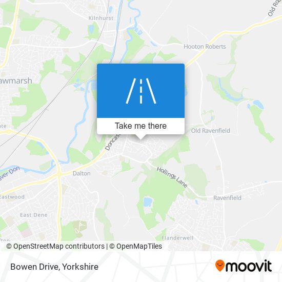 Bowen Drive map