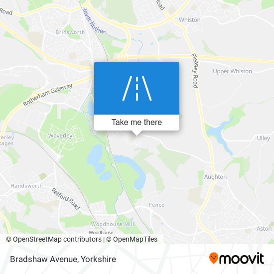 Bradshaw Avenue map