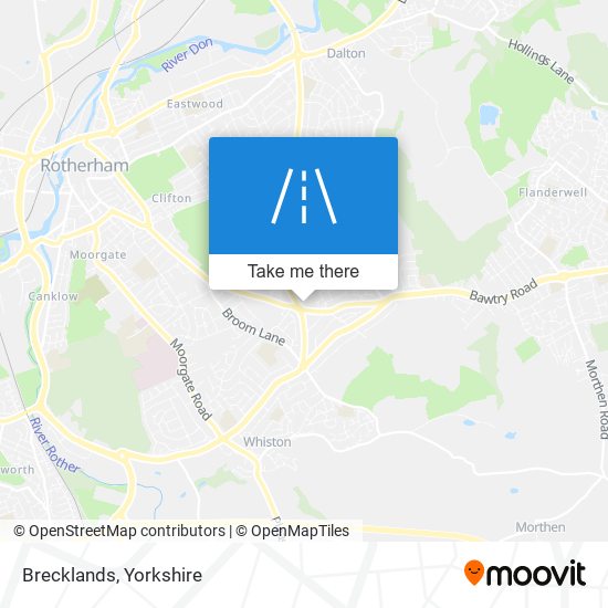 Brecklands map