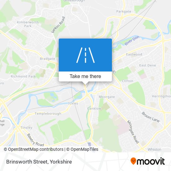 Brinsworth Street map