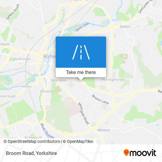 Broom Road map