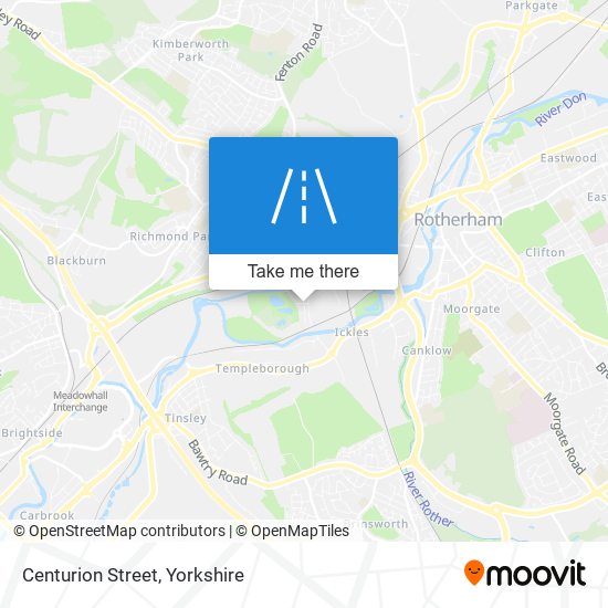 Centurion Street map
