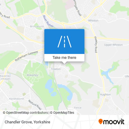 Chandler Grove map
