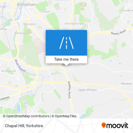 Chapel Hill map
