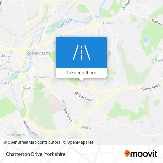 Chatterton Drive map