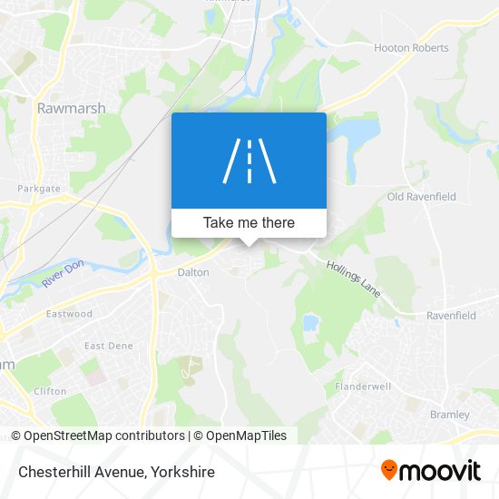 Chesterhill Avenue map