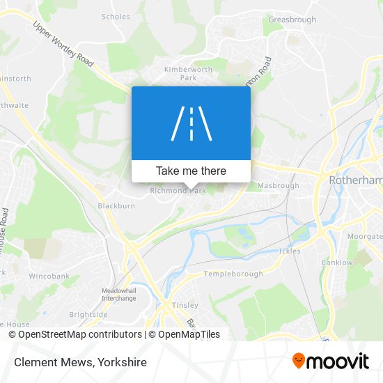 Clement Mews map