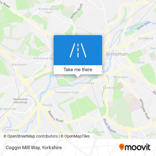 Coggin Mill Way map